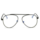 HIDALGO Metal Oversized Tinted Lens Aviator Sunglasses- 8 Colors