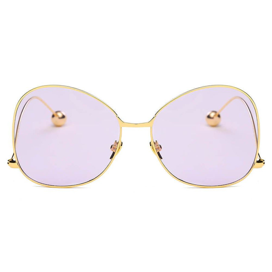 Eugene Trendy Oversized Pantone Lens Sunglasses- 12 Colors
