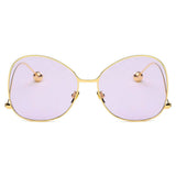 Eugene Trendy Oversized Pantone Lens Sunglasses- 12 Colors