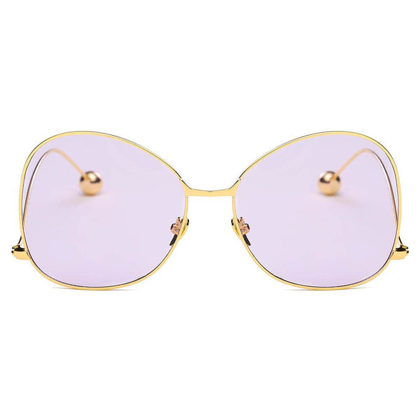Eugene - Women's Trendy Oversized Pantone Lens Sunglasses