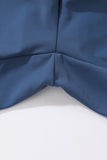 Drawstring Elastic Waist Built-In Brief Swim Shorts- 2 Colors