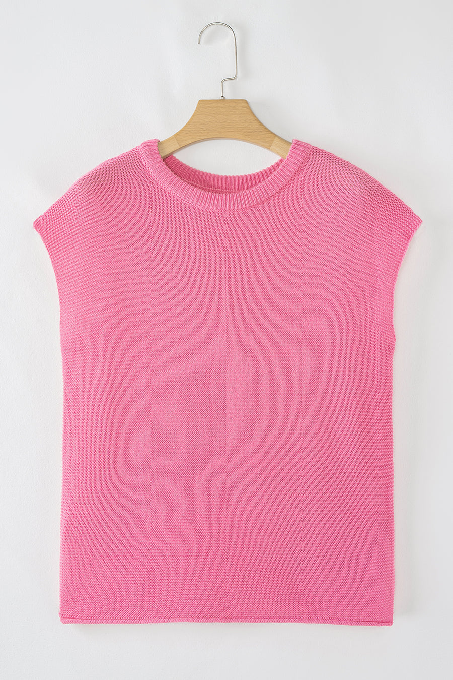 Solid Color Slit Hem Knit Top- 3 Colors