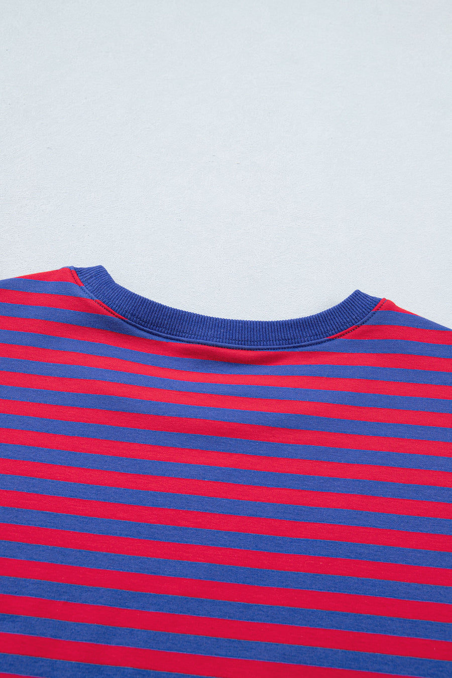 Striped Ribbed Short Sleeve T-Shirt and Shorts Set- 3 Colors