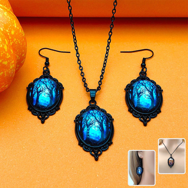 3-Piece Halloween Necklace Set- 2 Styles