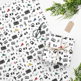 Rock On Punk Wrapping Paper