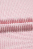 Color Block Corded Crew Neck T-Shirt- 2 Colors