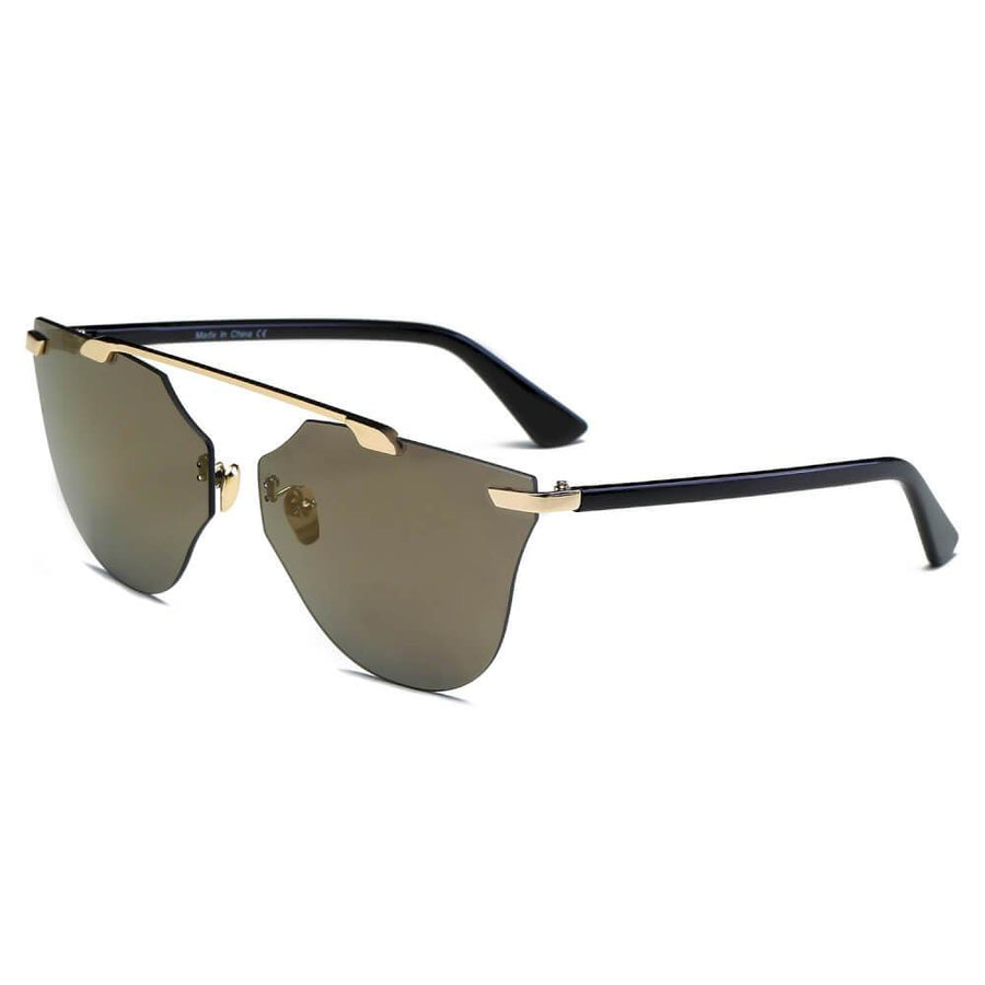 ALLEGAN Round Cat-Eye Sunglasses- 4 Colors