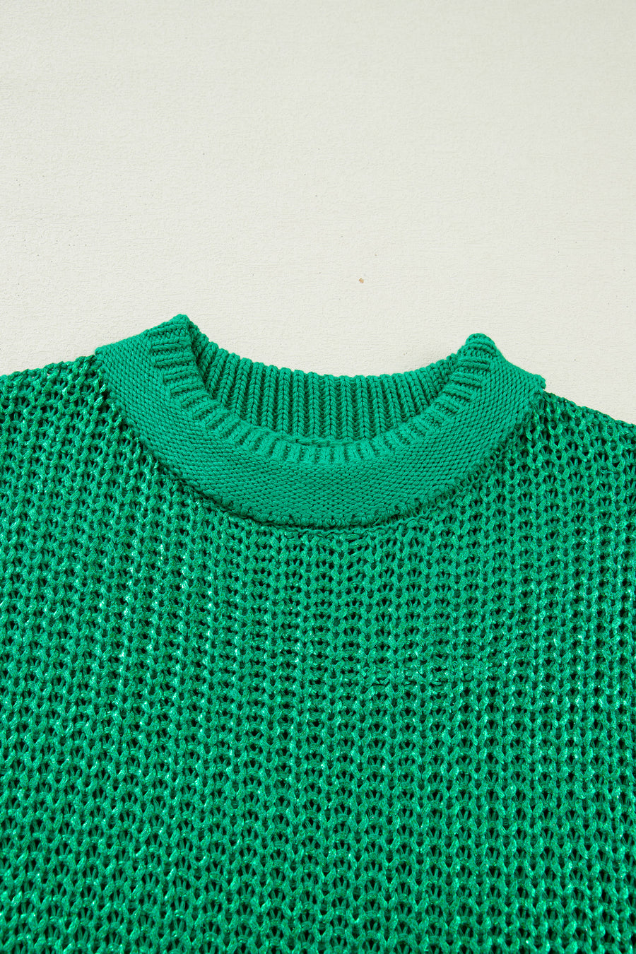 Knit High Neck Cap Sleeve Sweater- 2 Colors