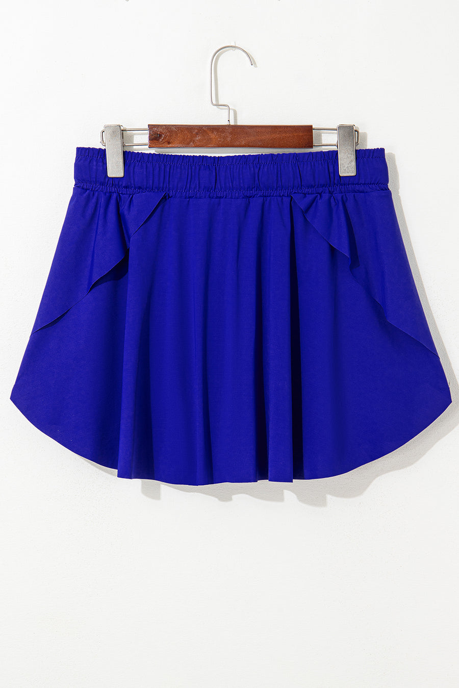 Ribbon Drawstring High-Waist Lined Tennis Skort- 6 Colors