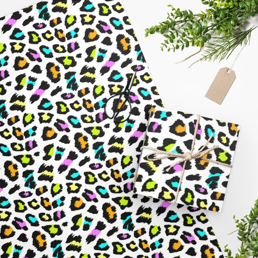 Retro Animal Print Wrapping Paper