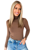 Slim Fit Long Sleeve Basic Turtleneck- 3 Colors