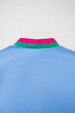 Puff Sleeve Color Block V-Neck Blouse- 2 Colors