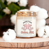 Cotton Blossom Retro Candle