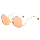 Eugene Trendy Oversized Pantone Lens Sunglasses- 12 Colors