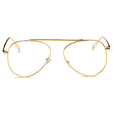 HIDALGO Metal Oversized Tinted Lens Aviator Sunglasses- 8 Colors