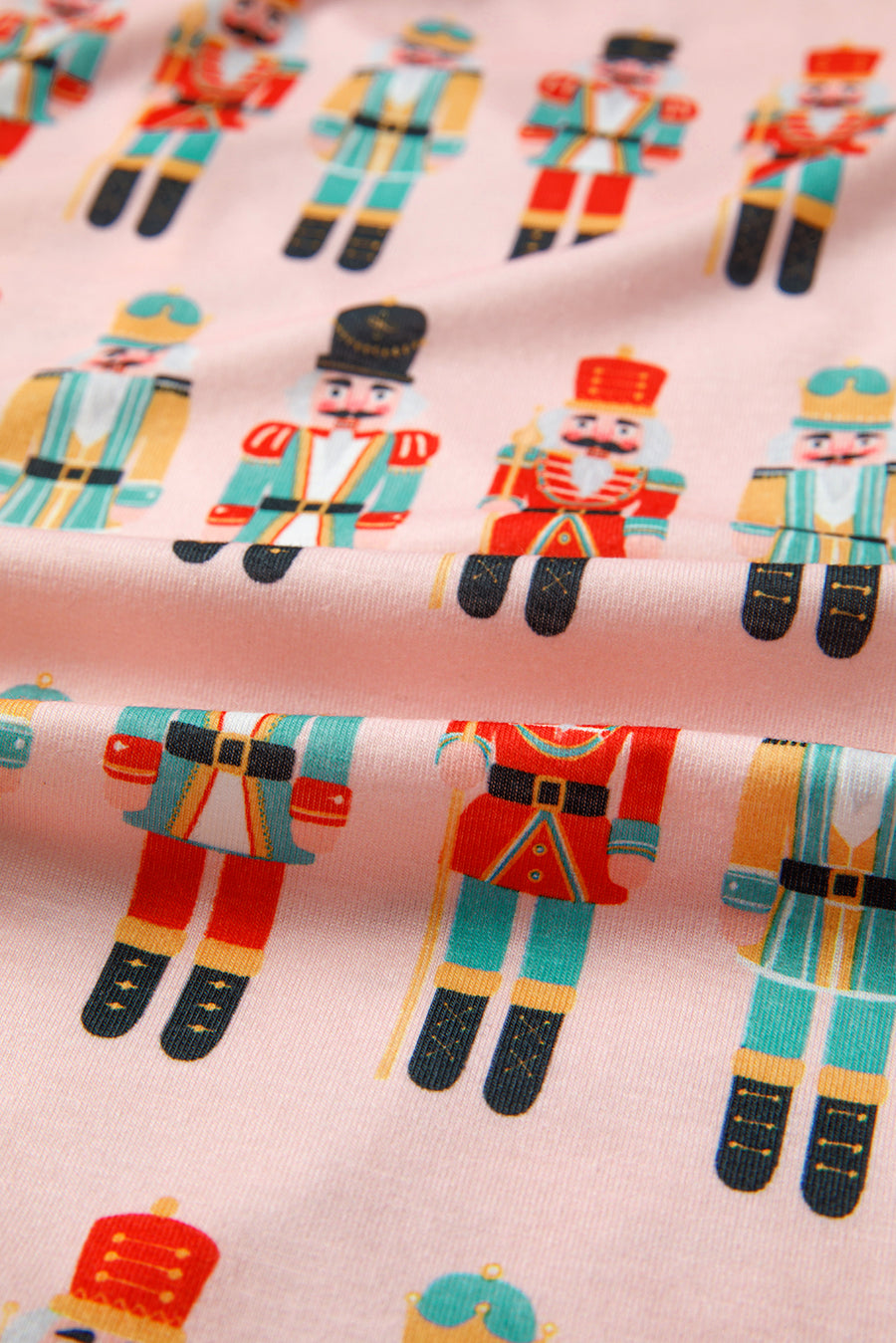 Pink Nutcracker Long Sleeve Pajama Set