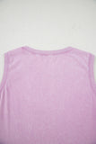 Mineral Wash Tank Mini Dress with Pockets- 3 Colors