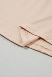 Basic Crew Neck Rolled Sleeve T-Shirt- 12 Colors