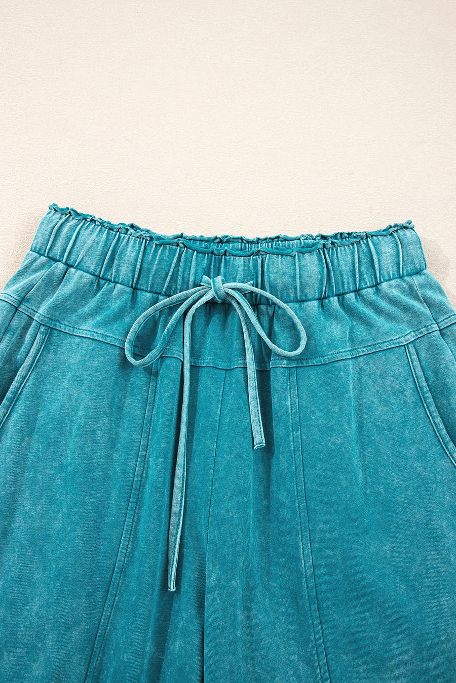 Mineral Wash High Waist Cargo Sweatpants- 3 Colors