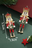 Jeweled Nutcracker Earrings- 2 Colors