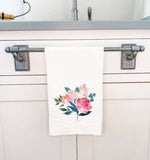 Peonies - Cotton Tea Towel
