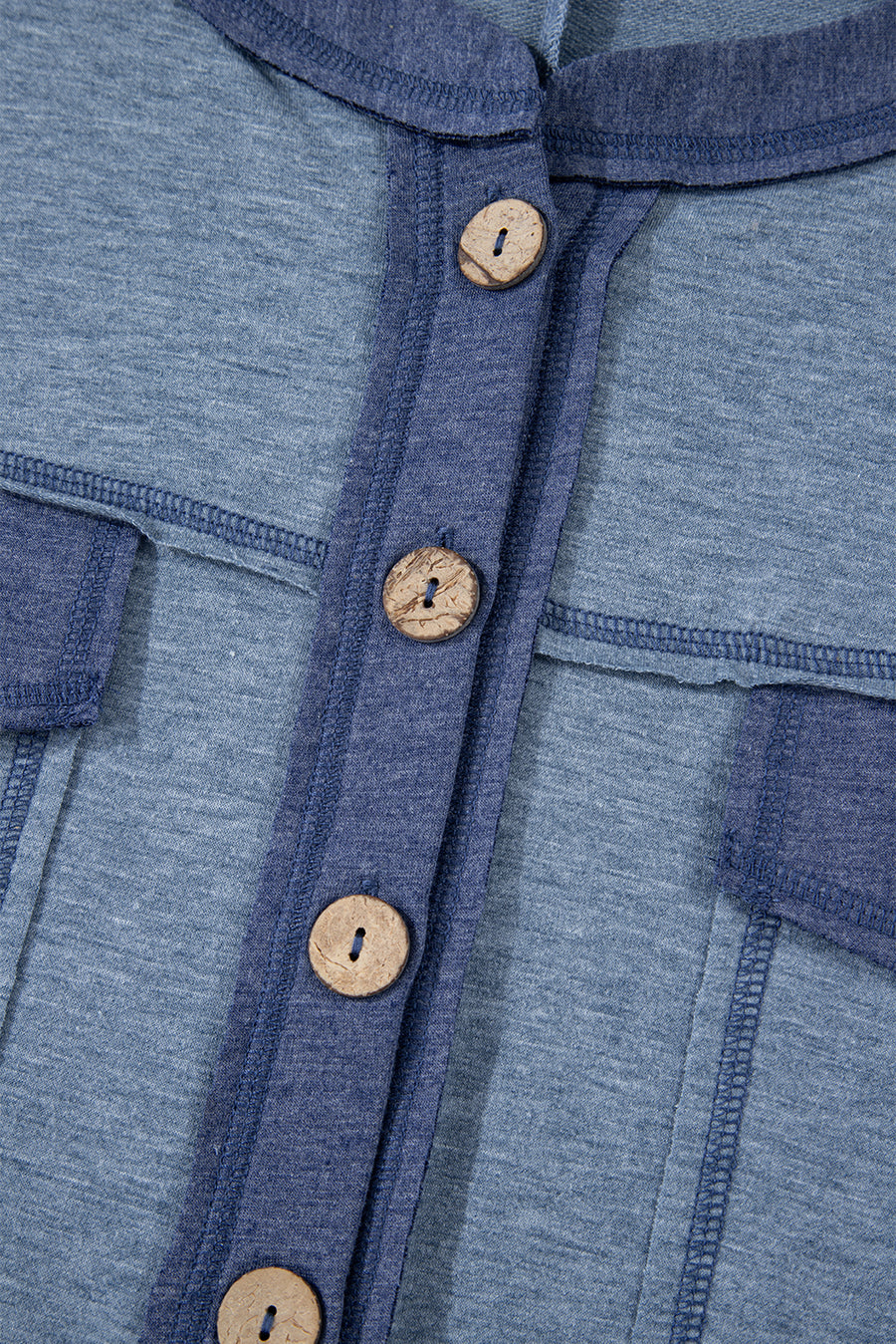 Button-Up Patchwork Pocket Short Sleeve Jumpsuit