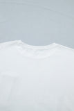 Printed Denim Chest Pocket Graphic T-Shirt- 2 Colors