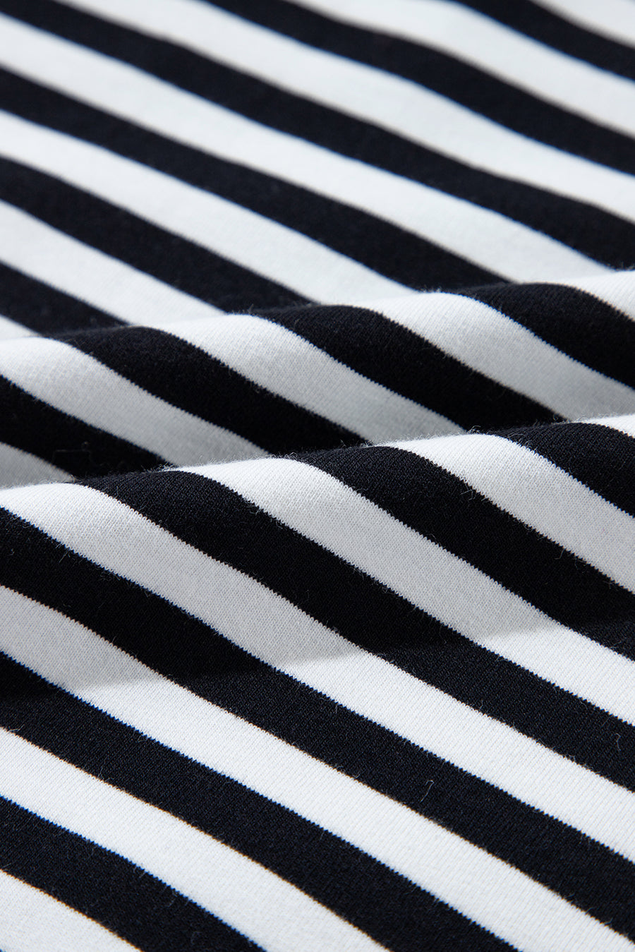 Striped Contrast Trim Oversized Sweatshirt- 4 Colors