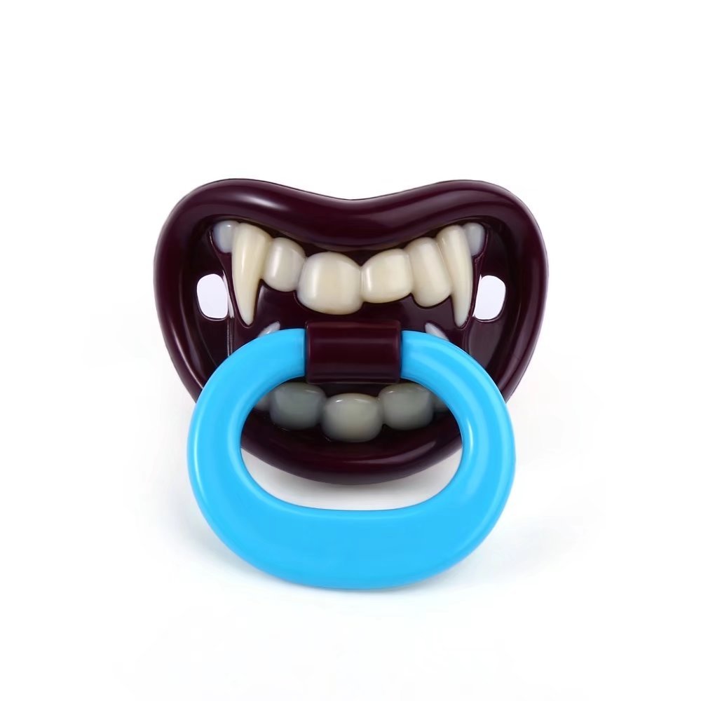 Vampire Fangs Baby Pacifier