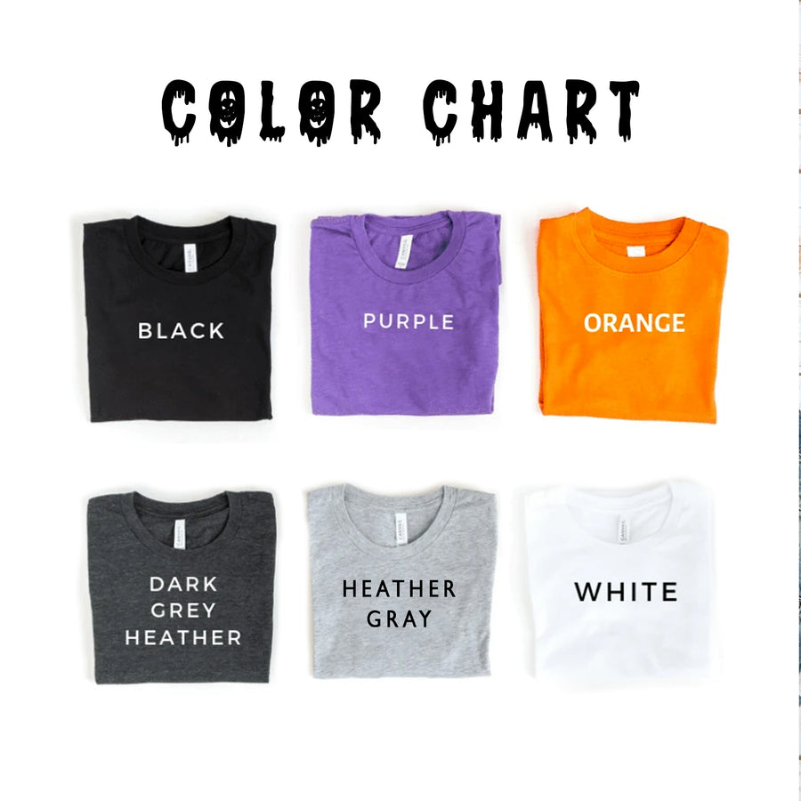 Unisex Halloween Friends T-Shirt- 6 Colors