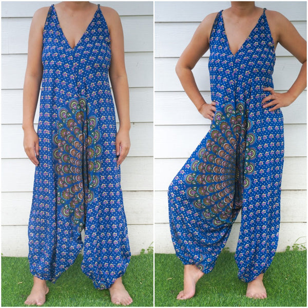 Bohemian Harem Jumpsuit- Chakra- 5 Colors