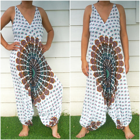 Bohemian Harem Jumpsuit- Chakra- 5 Colors