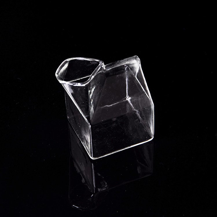 Half Pint Glass Creamer Carton
