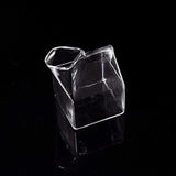 Half Pint Glass Creamer Carton