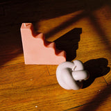 Stairs Soy Pillar Candle - Solid Colorways