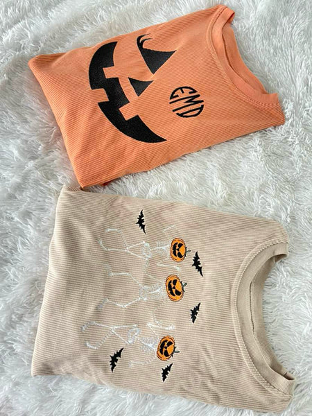 Strawberry Pink Drop Sleeve Crinkle Rib Oversized Sweatshirt