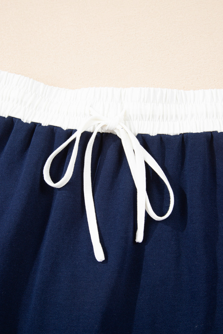 Varsity Striped Drop Shoulder Pullover Sweatshirt & Mini Skort Set- 6 Colors