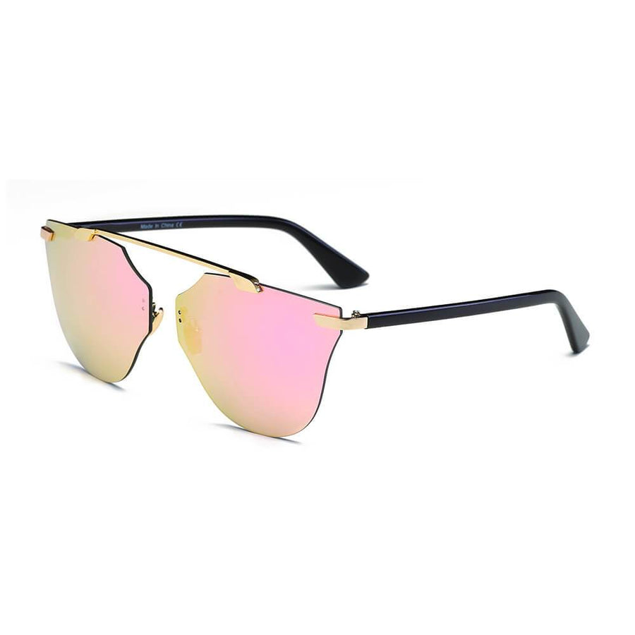 ALLEGAN Round Cat-Eye Sunglasses- 4 Colors