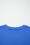 Varsity Striped Short Sleeve Crew Neck T-Shirt- 3 Colors