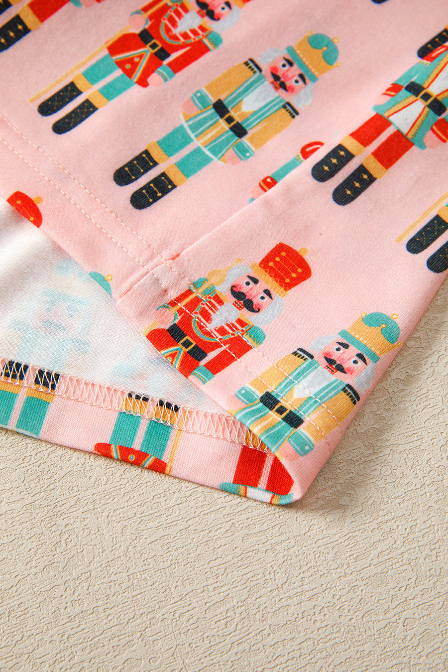 Pink Nutcracker Long Sleeve Pajama Set