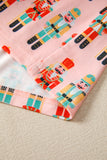 Pink Nutcracker Long Sleeve Pajama Set