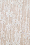 Floral Lace Sheer Long Sleeve Slim Fit Top- 3 Colors
