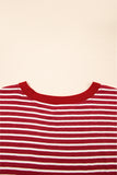 Striped Chest Pocket Crew Neck Muscle Tee- 2 Colors