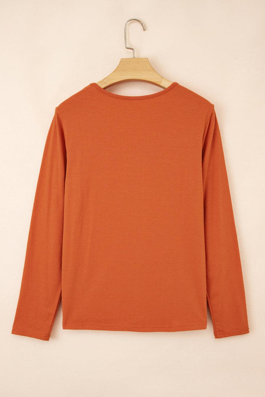 Asymmetric Seam Long Sleeve Shirt- 3 Colors
