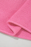Solid Color Slit Hem Knit Top- 3 Colors