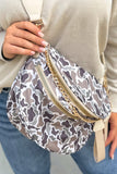 Graphic Print Gold Chain Crossbody Bag- 6 Styles