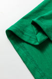 Button-Up V-Neck Long Sleeve Top- 3 Colors