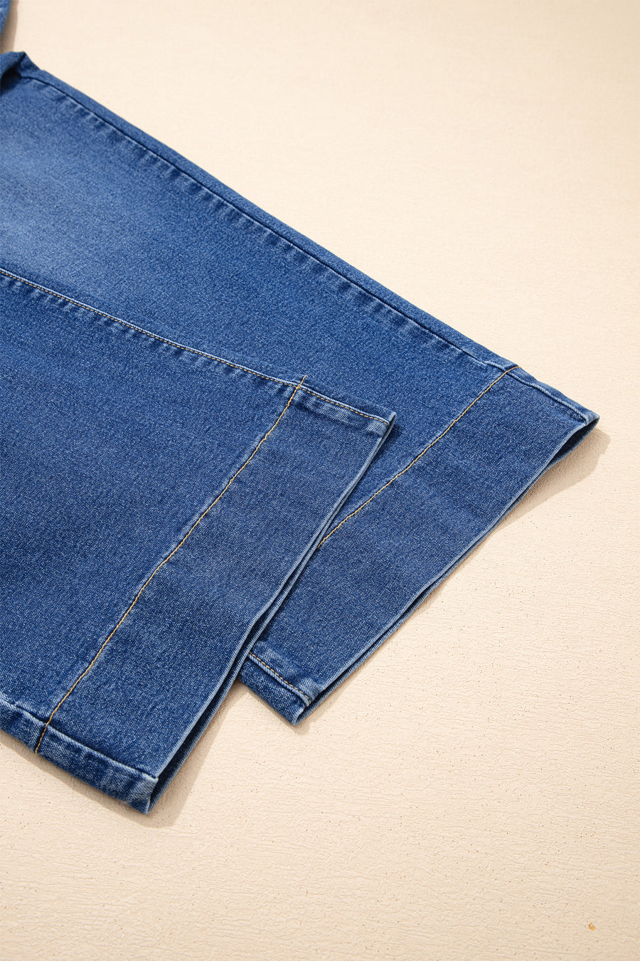 Plus Size Acid Wash Lace-Up Jeans- 4 Colors