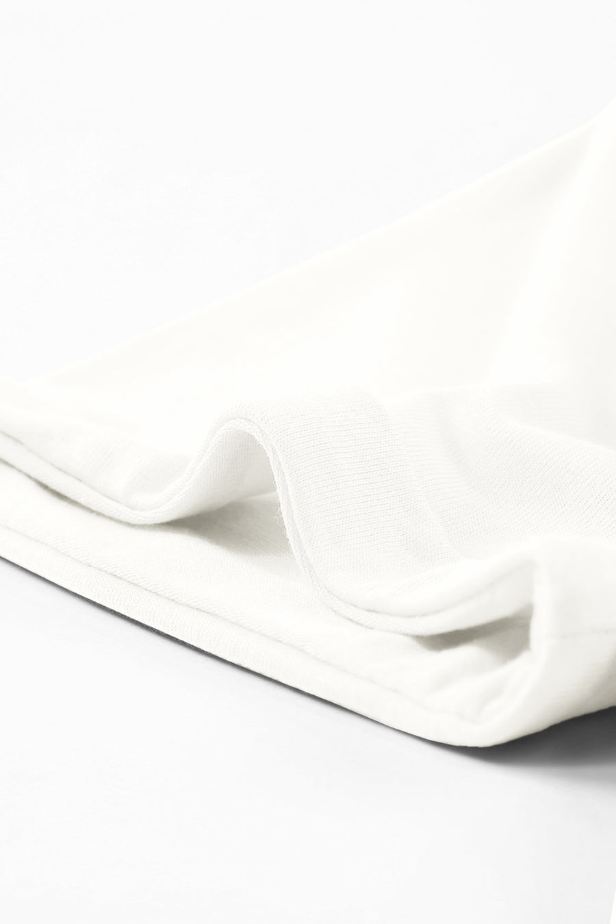 Basic Crew Neck Rolled Sleeve T-Shirt- 12 Colors