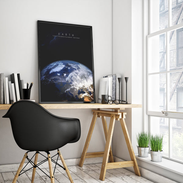 Earth Poster- 4 Sizes